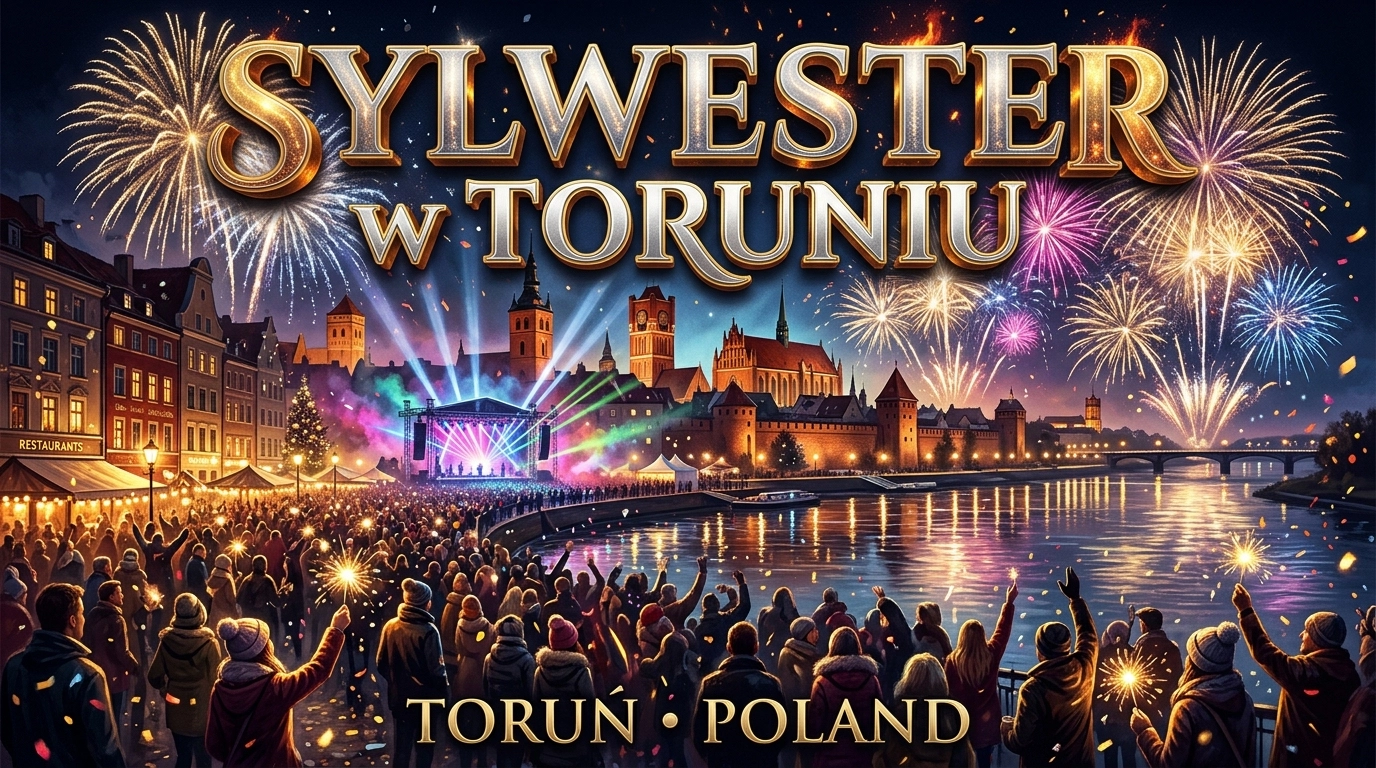 Silvester in Toruń 2026-2027: Neujahrspartys, Clubs & Events in der Altstadt