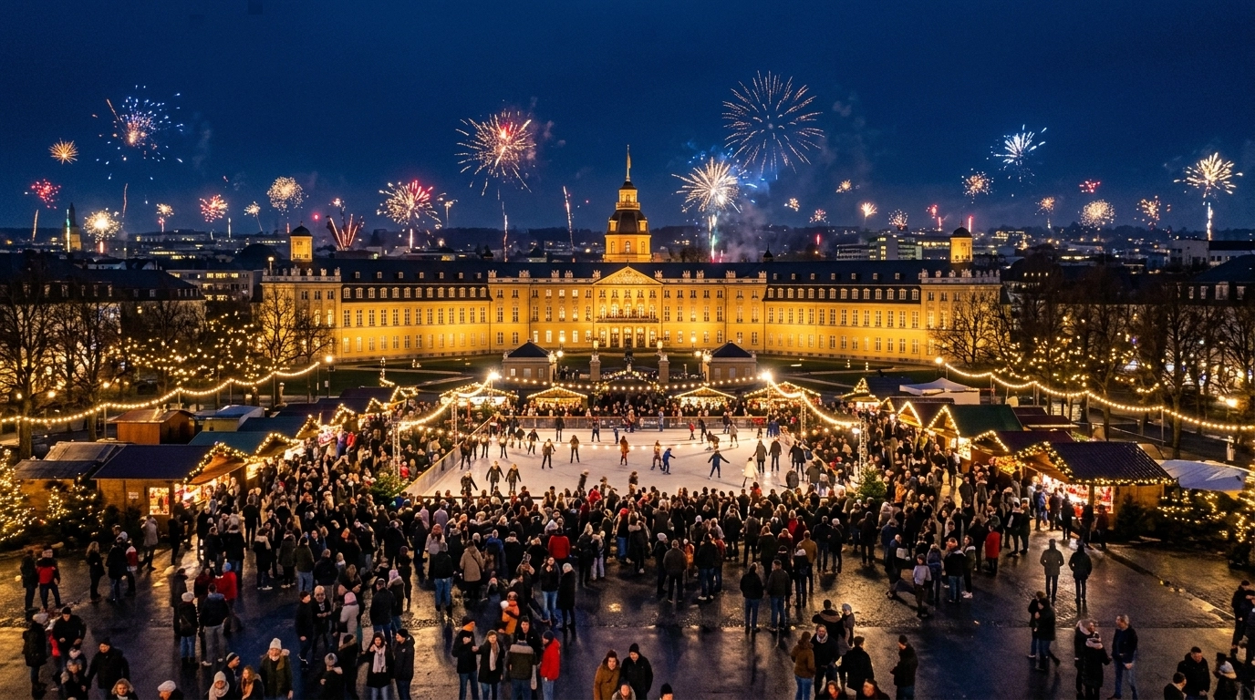Silvester in Karlsruhe 2026/2027 – Programm, Feiern & Tipps