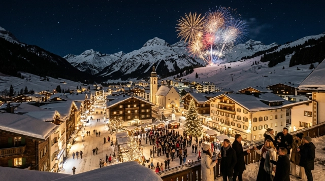 Silvester in Lech (Österreich) 2026/2027: Feiern, Ski und Neujahrsprogramm