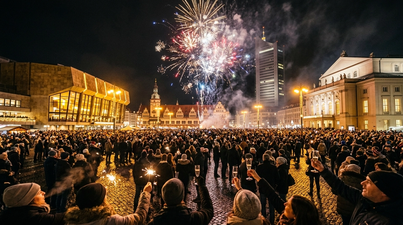 Silvester in Leipzig 2026/2027 – Feiern, Feuerwerk und Programm