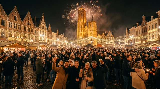 Silvester in Mechelen (Belgien) 2026/2027: Feiern, Programm und Feuerwerk