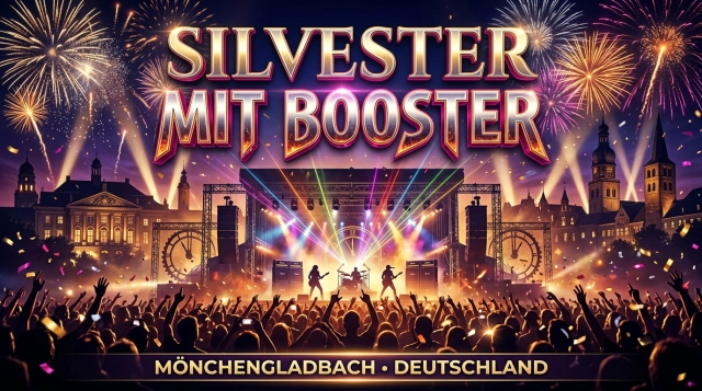 Silvester mit Booster 2026 – Silvesterparty in Mönchengladbach