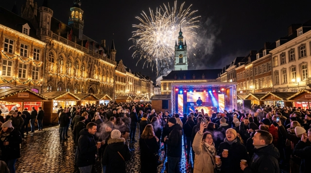 Silvester in Mons (Belgien) 2026/2027: Feiern, Programm und Feuerwerk