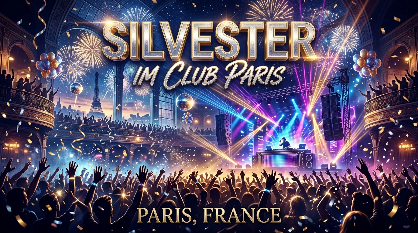 Silvester 2026/2027 in Paris – Club-Partys & Réveillon-Nächte