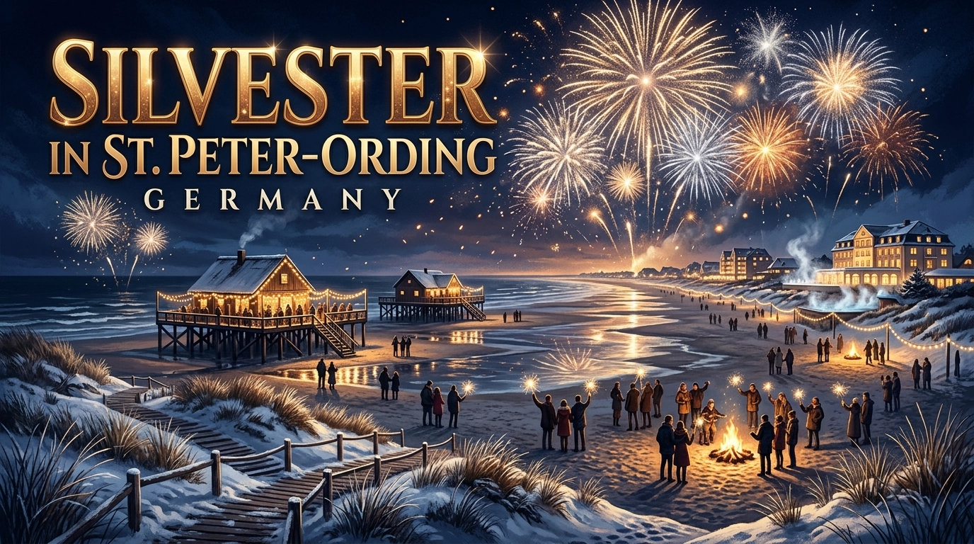 St. Peter-Ording Silvesterpartys 2026/2027: DJ Nächte, Beachpartys & Nightlife