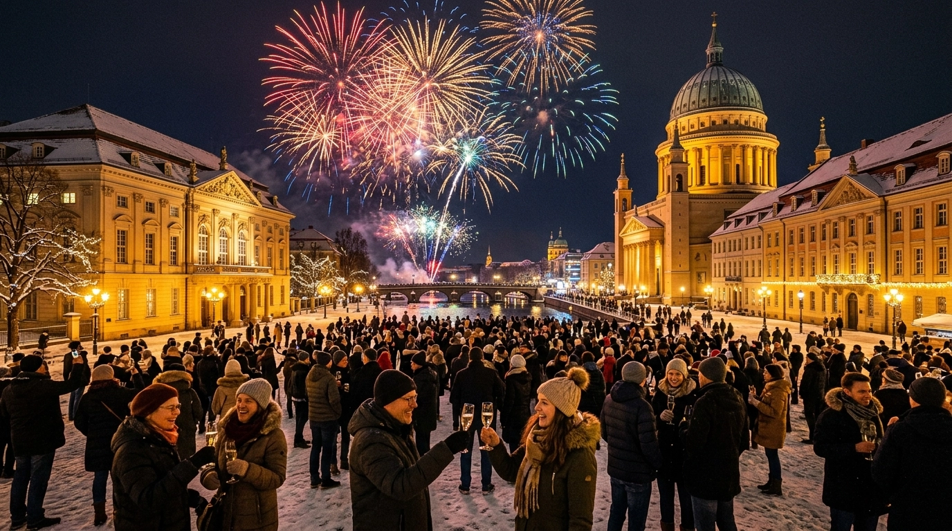 Silvester in Potsdam 2026/2027 – Feiern, Programm und Feuerwerk