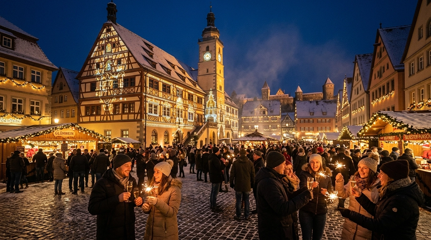 New Year's Eve in Rothenburg ob der Tauber 2026/2027: Events & Program