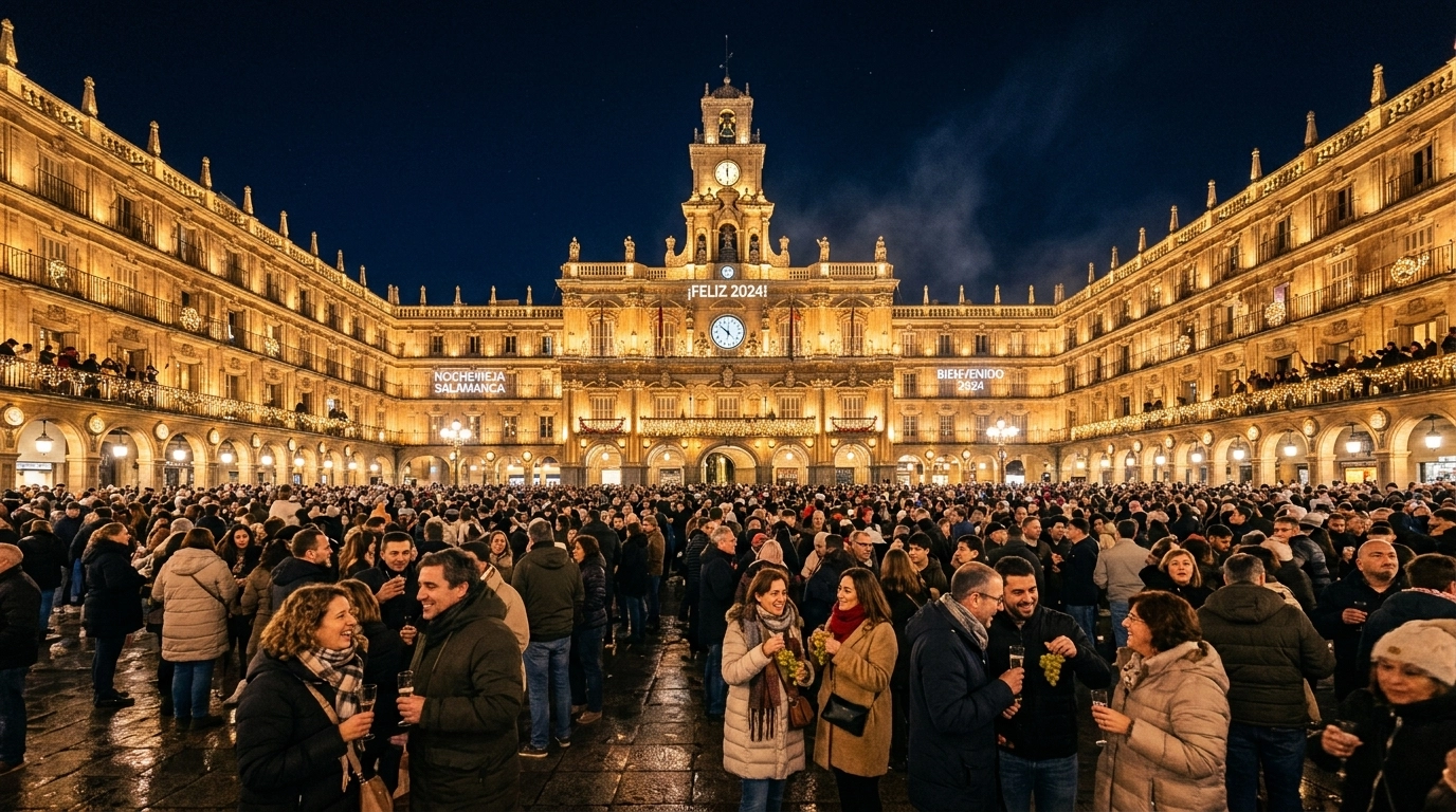 Silvester in Salamanca (Spanien) 2026/2027: Feiern und Programm