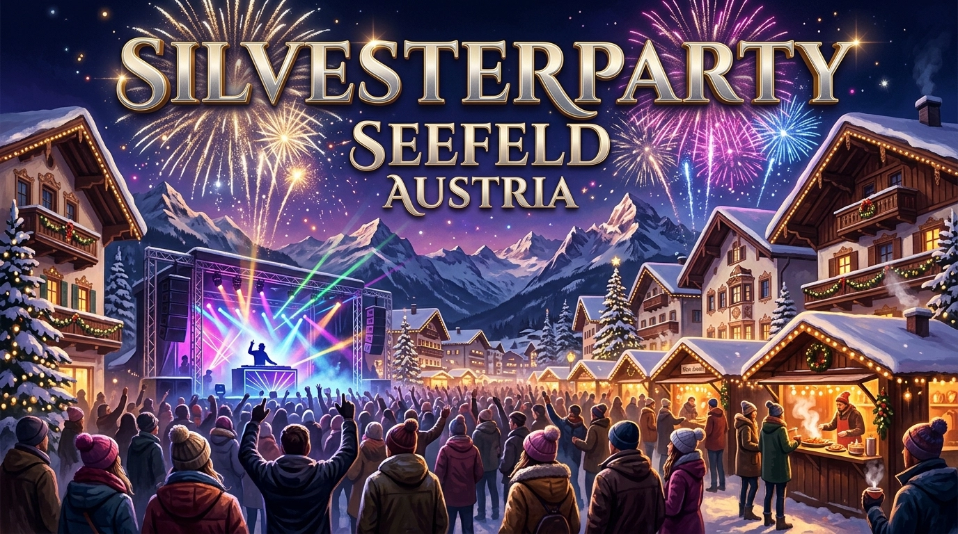 Silvester in Seefeld 2026/2027 – DJ-Party, Clubs & Silvesterfeiern