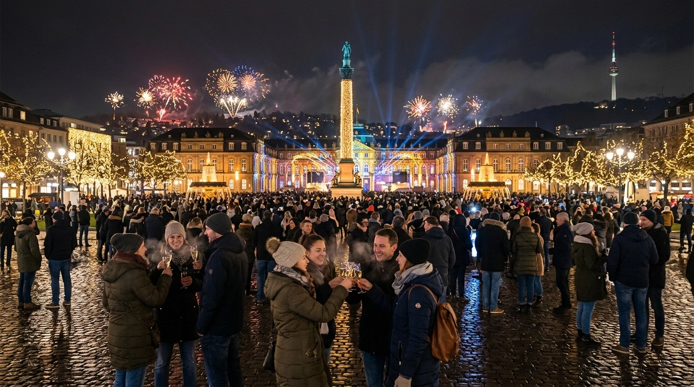 Silvester & Neujahr in Stuttgart 2026/2027 – Feiern, Programm und Events