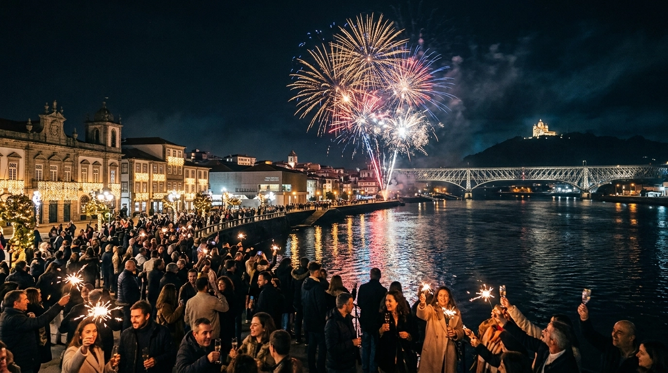 Silvester in Viana do Castelo (Portugal) 2026/2027 – Feiern, Feuerwerk und Programm