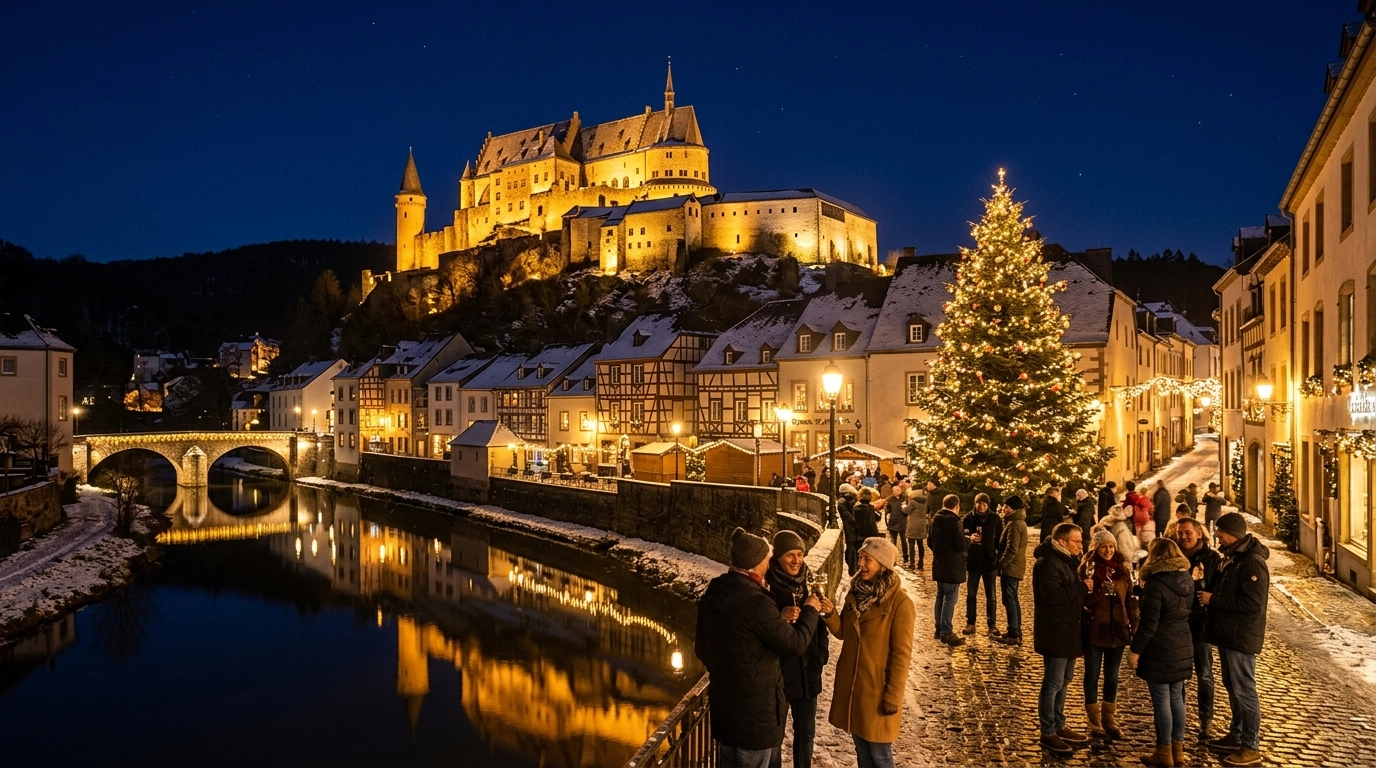 Silvester in Vianden (Luxembourg) 2026/2027: Feiern, Programm & Tipps