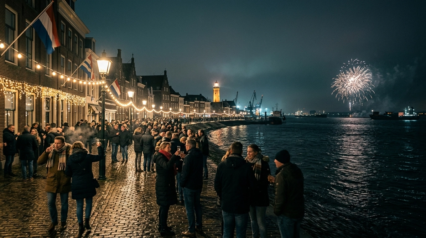Silvester in Vlissingen (Niederlande) 2026/2027: Feiern, Programm und Neujahrsduik