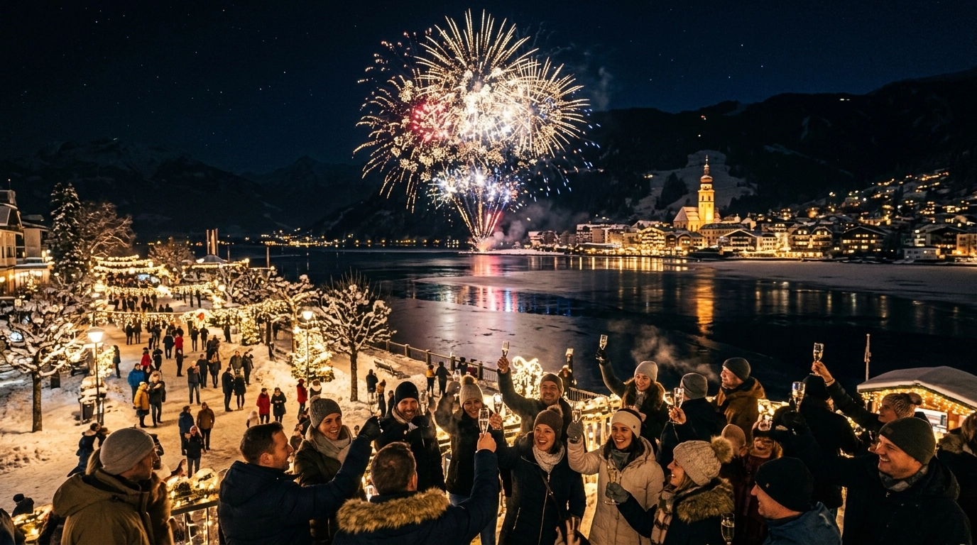 Silvester in Zell am See (Österreich) 2026/2027: Feiern, Programm und Events