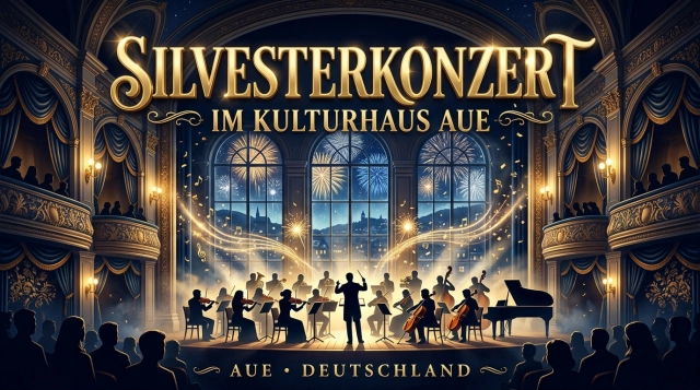 New Year's Eve Concert Kulturhaus Aue 2026 – Erzgebirgische Philharmonie