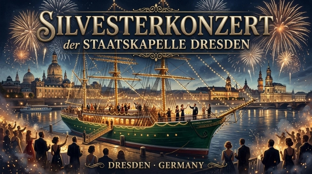 Silvesterkonzert der Staatskapelle Dresden 2026 – Neujahrs-Gala in der Semperoper