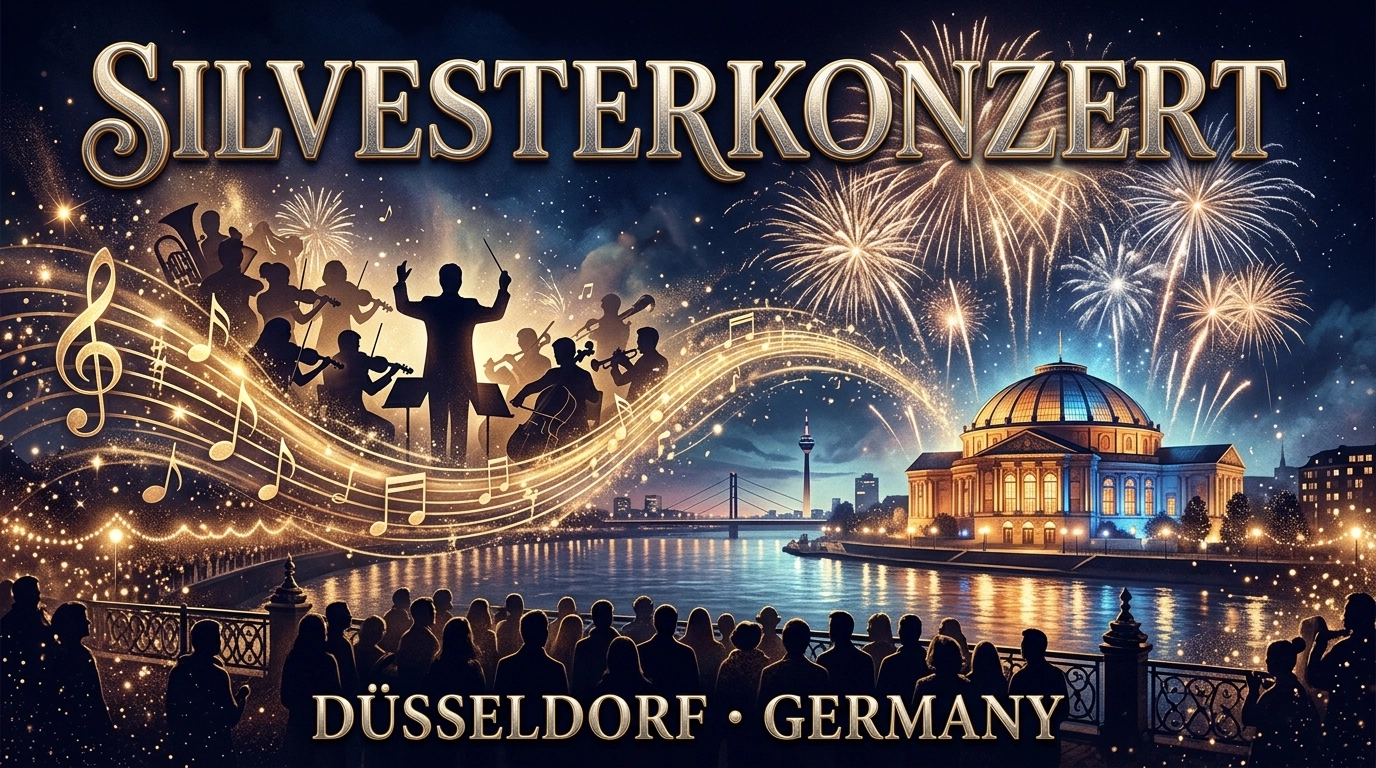 Silvesterkonzert Tonhalle Düsseldorf 2026: Beethovens 9. Sinfonie zum Jahreswechsel