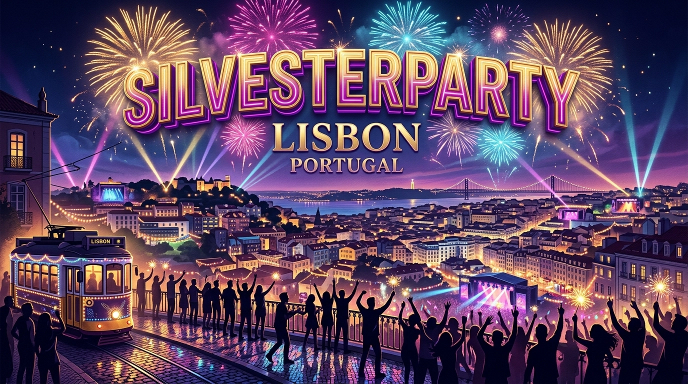 Silvesterparty Lissabon 2026/2027 – Feuerwerk, Clubs & Partys