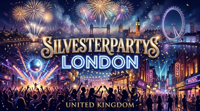 Silvesterparty London 2026/2027 – Feuerwerk, Clubs & Partys