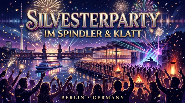 Silvesterparty im Spindler & Klatt 2026 – Discothèque an der Spree