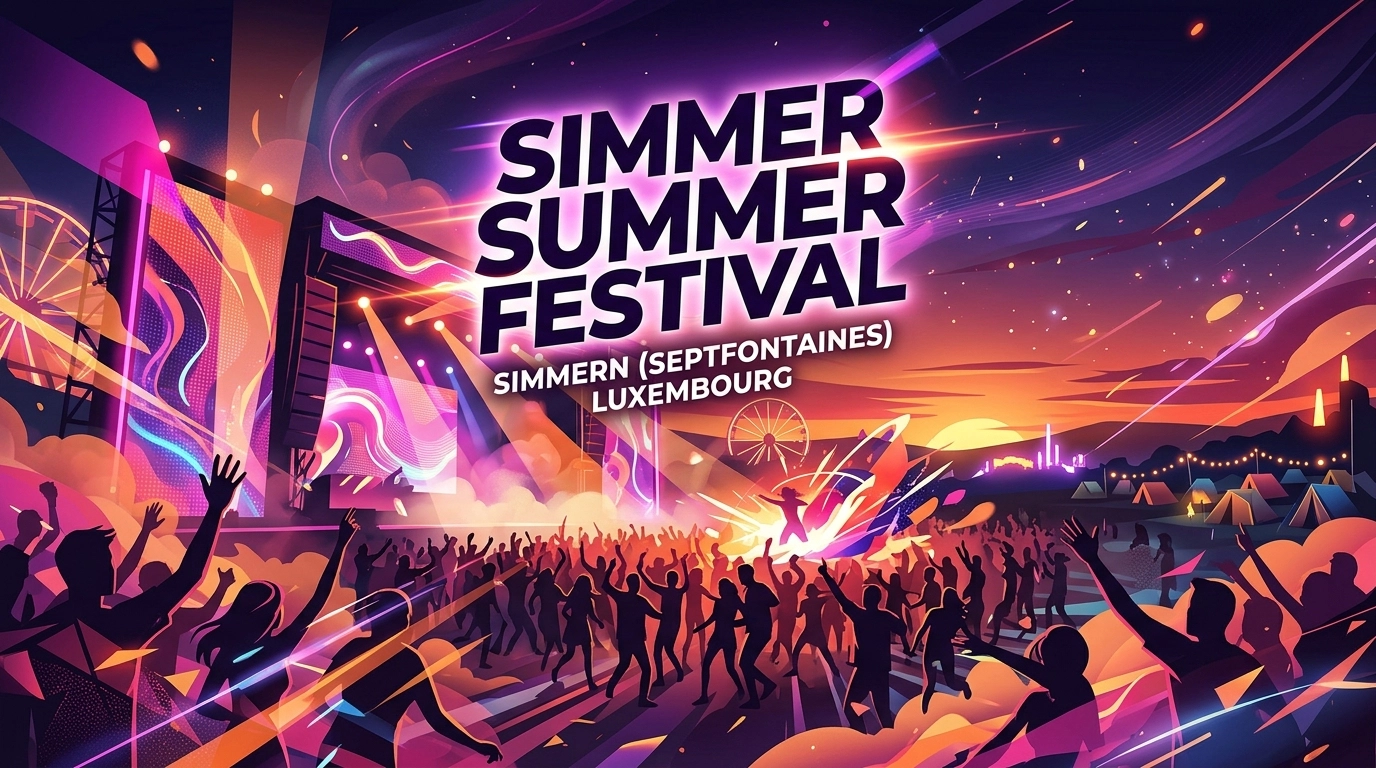 Simmer Summer Festival 2027 – Camping Festival in Simmern, Luxemburg