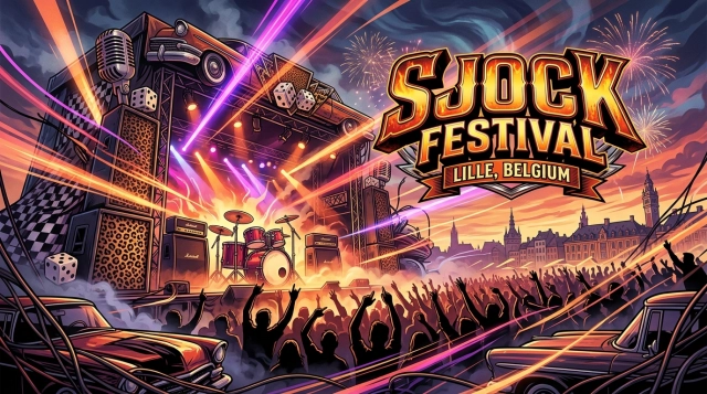 Sjock Festival 2027 in Lille (Belgien) – Rock ’n’ Roll, Rockabilly & Garage