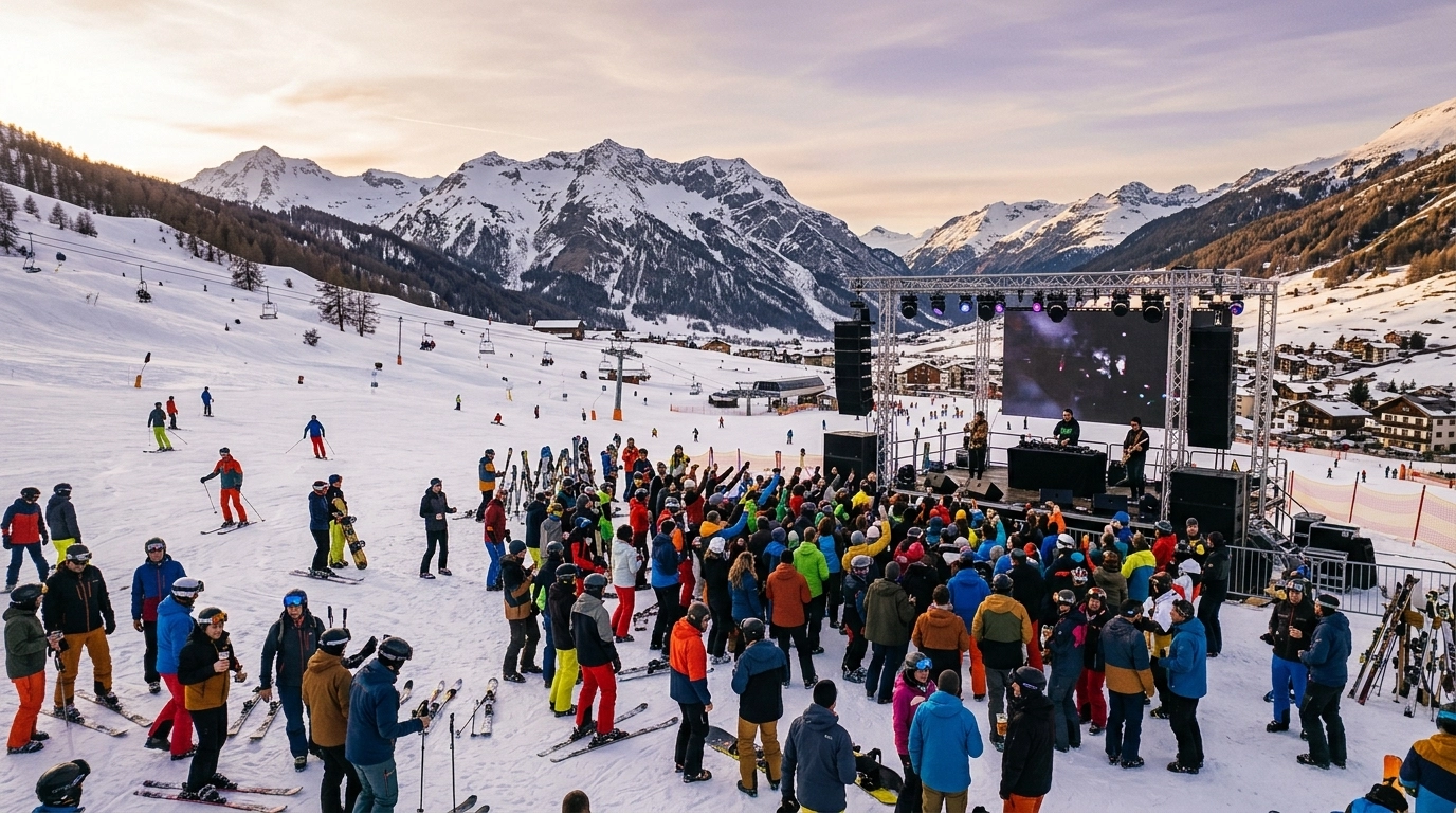 Snowland Festival in Livigno (Italien) 2027: Termine, Tickets und Ski-Musikfestival
