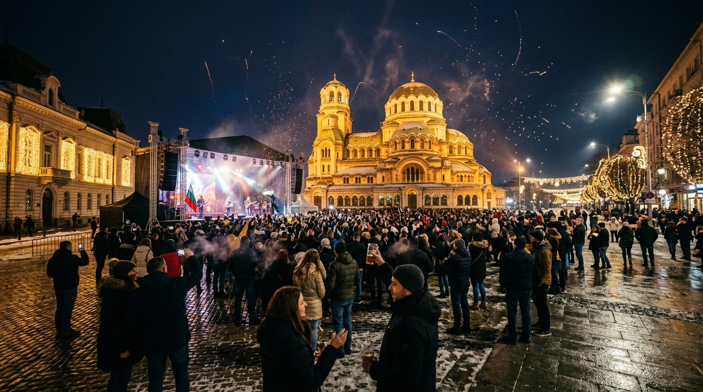 Silvester & Neujahr 2026/2027 in Sofia – Konzerte, Boulevard & Nightlife