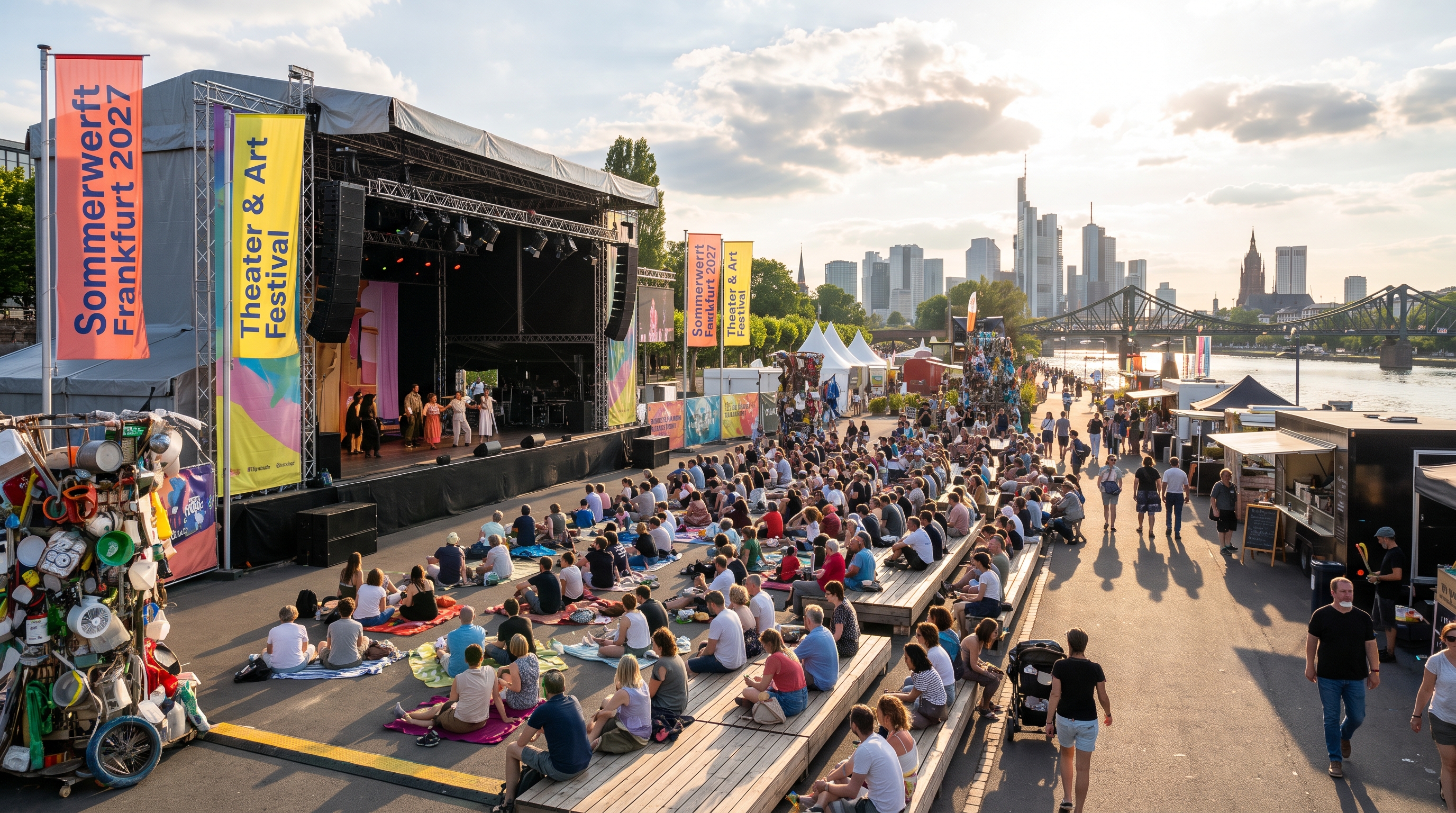 Sommerwerft Frankfurt 2026 – Internationales Theaterfestival am Mainufer