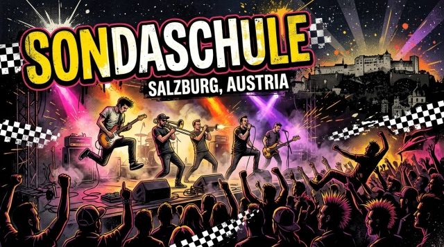 Sondaschule 2026: Wir bleiben wach Tour Live at Rockhouse Salzburg