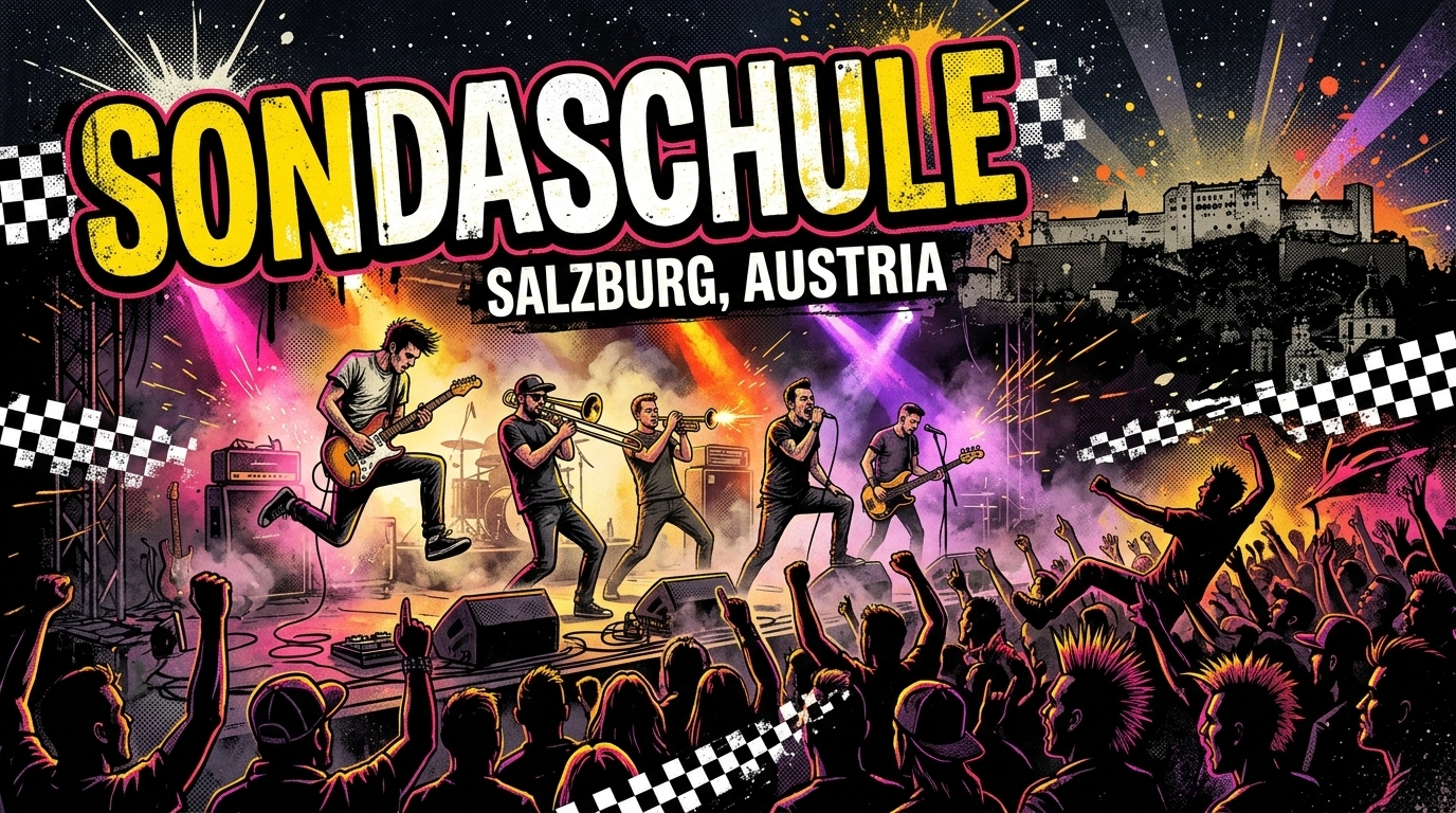 Sondaschule 2026: Wir bleiben wach Tour live im Rockhouse Salzburg
