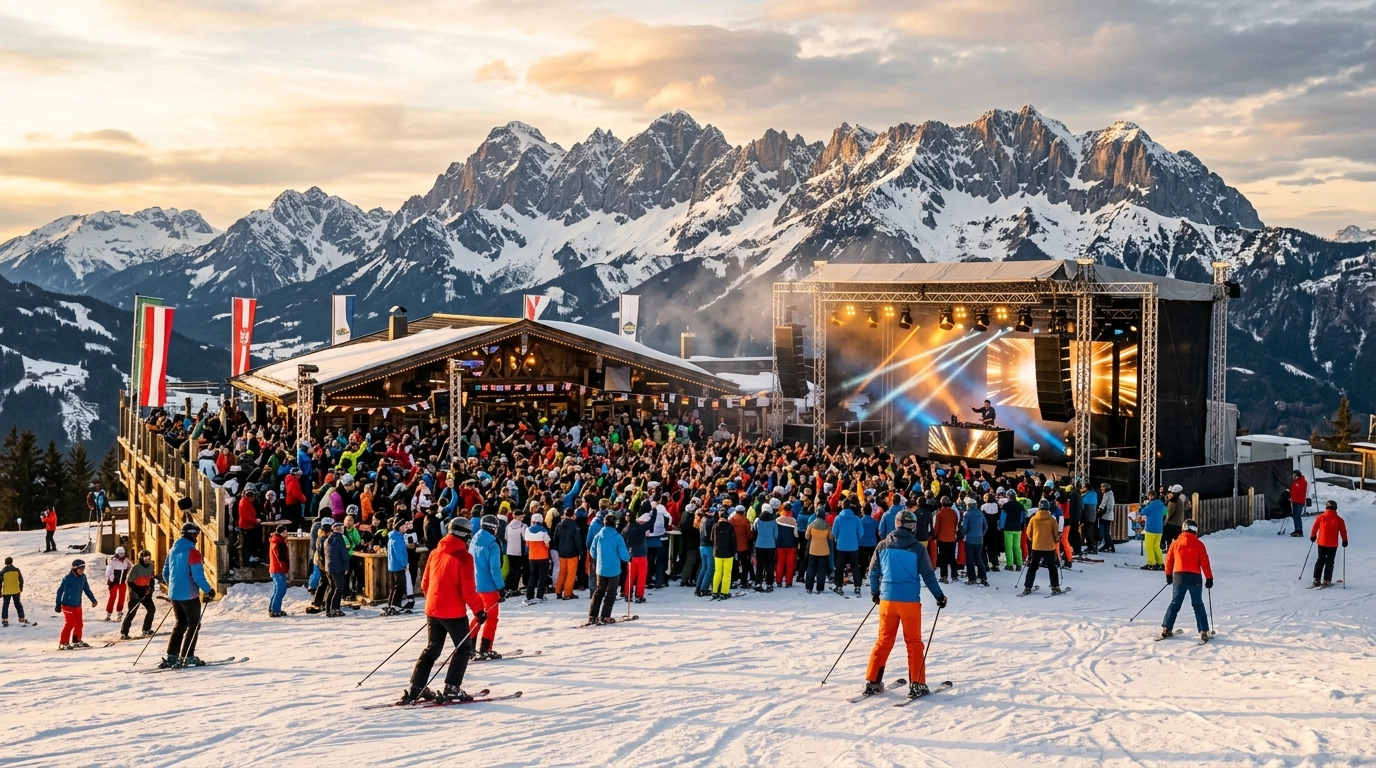 Sound del Monte Festival in Schladming (Österreich) 2027: Termine, Tickets und Ski-Musik
