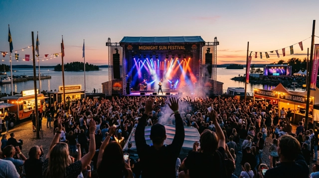 Splash Luleå 2027: Norrbottens Musikfestival am Südhafen