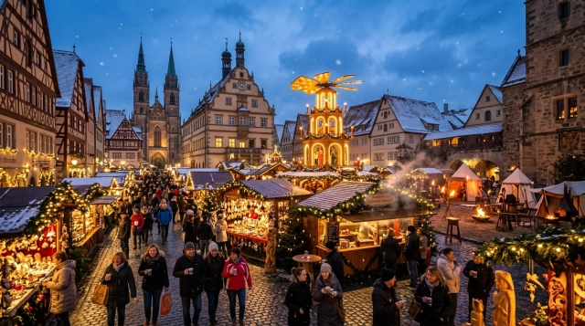 St. Wendeler Weihnachtsmarkt 2026: Weihnachtszauber und Mittelalter in St. Wendel