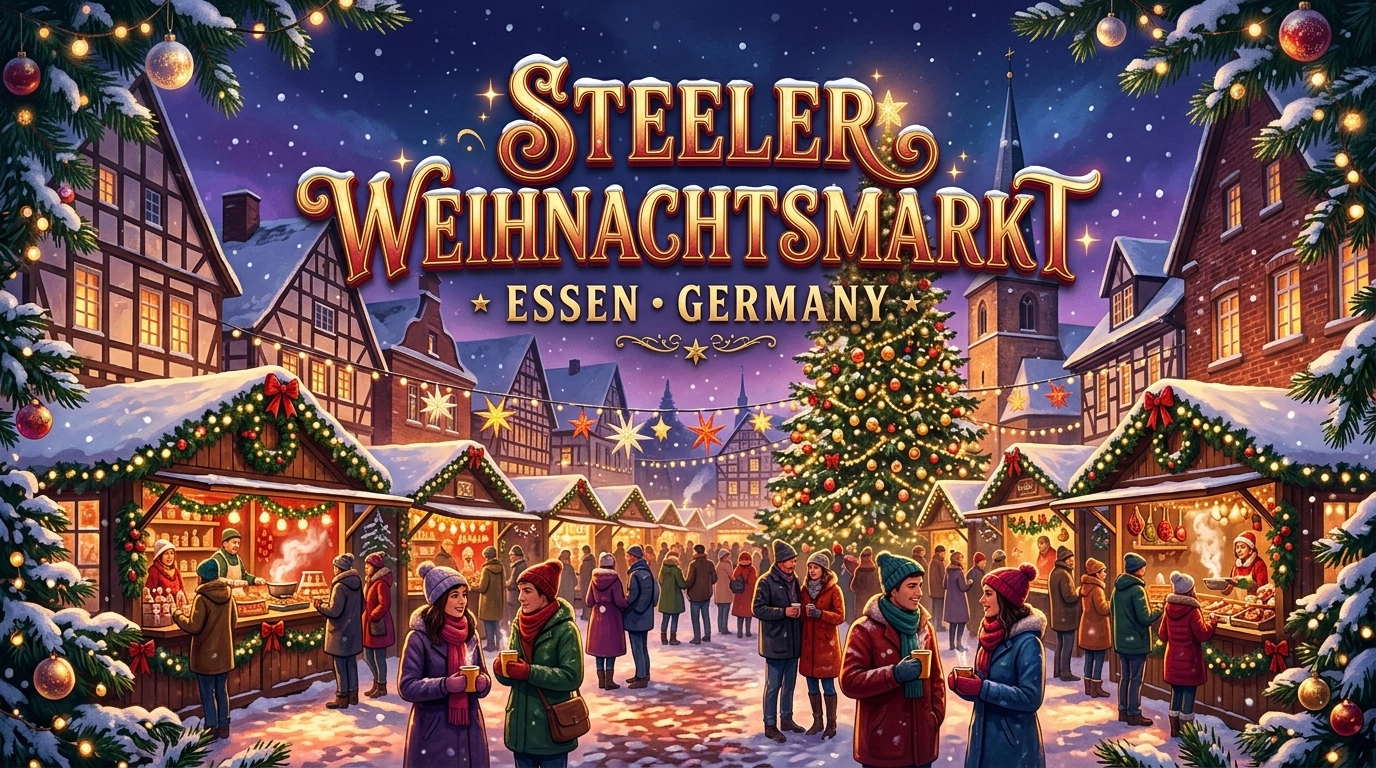 Steeler Weihnachtsmarkt 2026-2027 – 50. Jubiläum in Essen-Steele