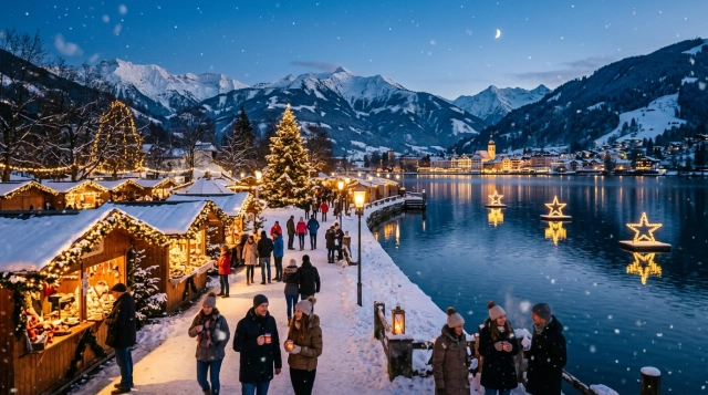 Sternenadvent Zell am See 2026 – Magischer Weihnachtsmarkt am Zeller See