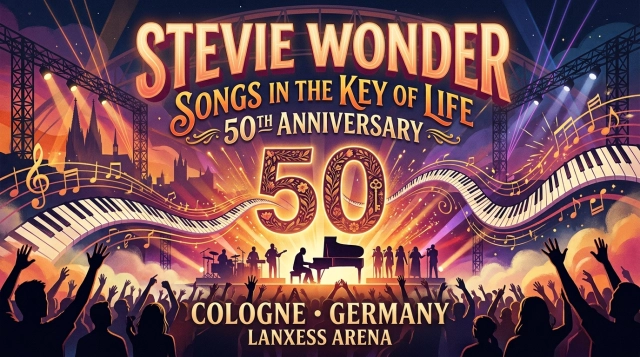 Stevie Wonder – Songs In The Key of Life 50th Anniversary 2026 in Köln