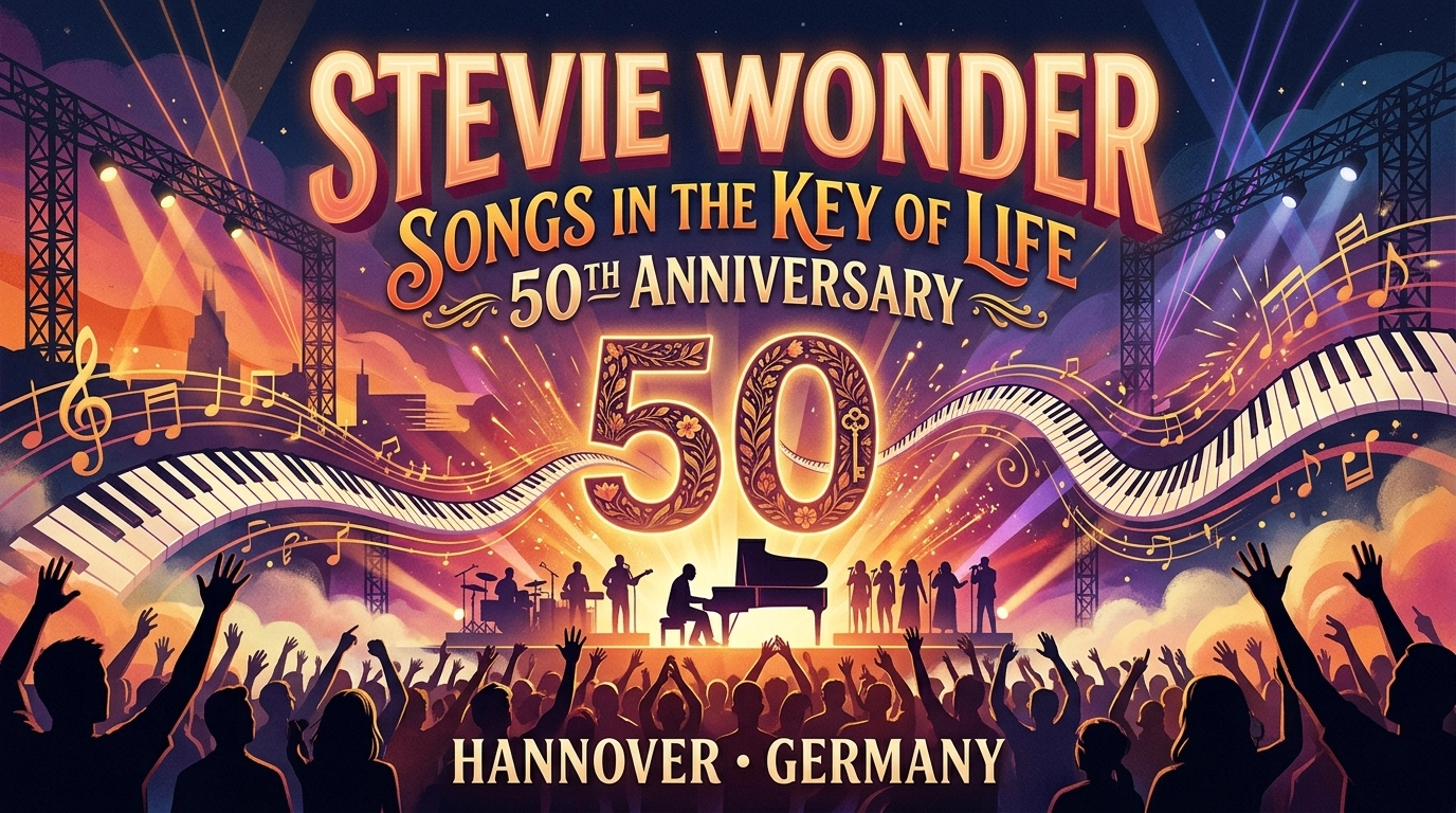 Stevie Wonder – Songs In The Key Of Life 50th Anniversary Hannover 2026