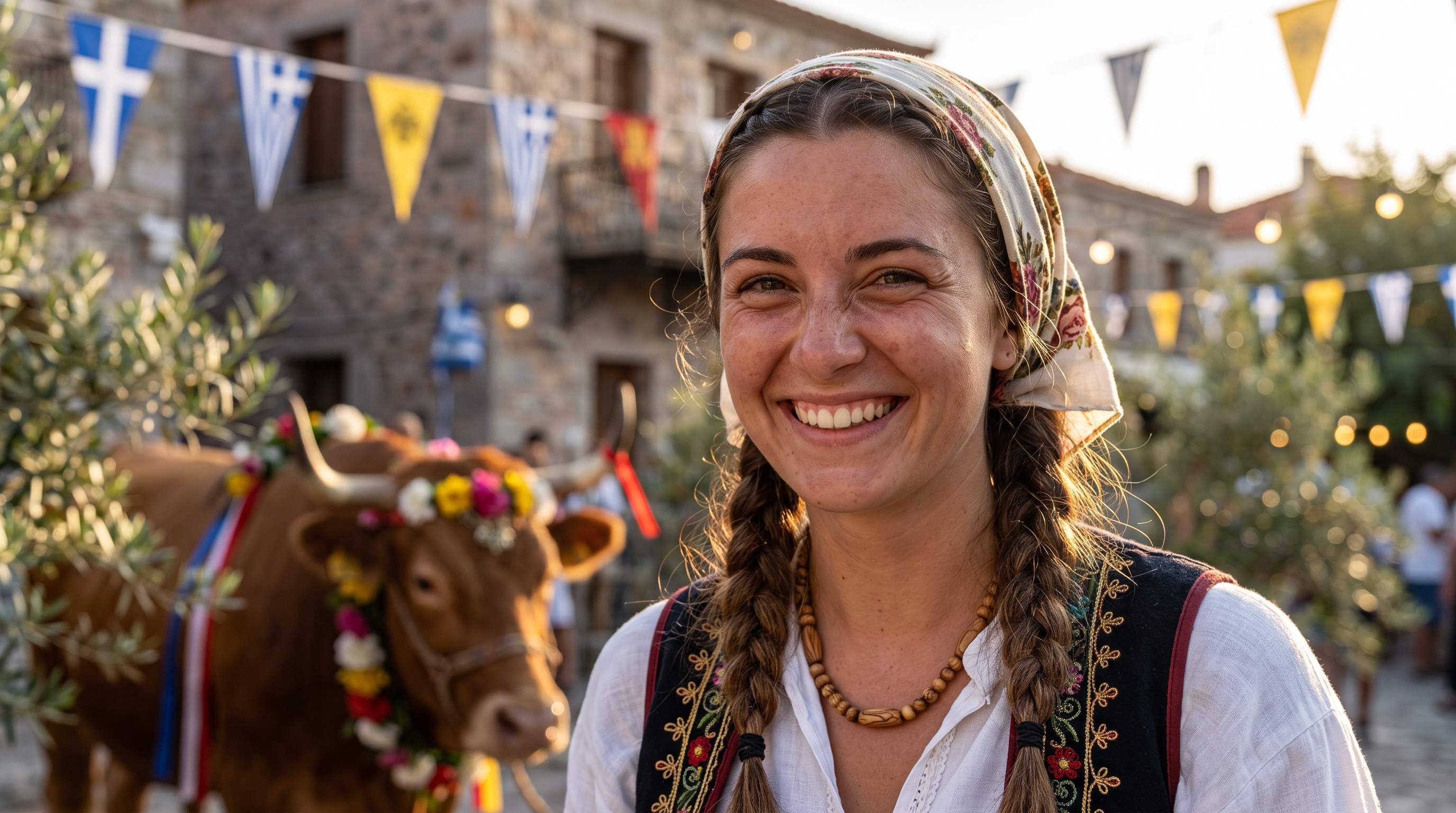 Stierfest Lesvos – Das Boğa Ritüeli in Agia Paraskevi