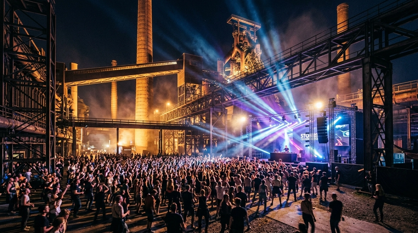 Stone Techno Festival in Essen (Deutschland) 2027: Termine, Tickets & Zollverein