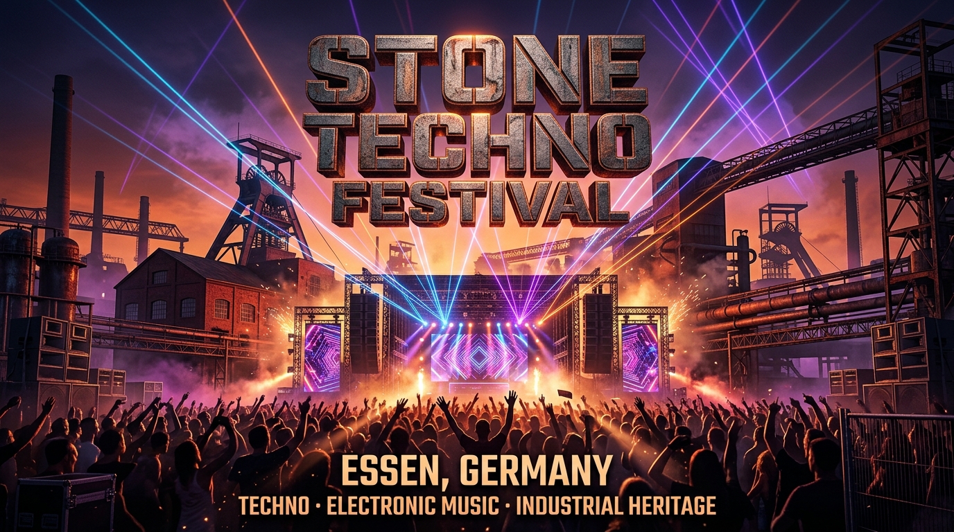 Stone Techno Festival in Essen (Deutschland) 2027: Termine, Tickets & Zollverein