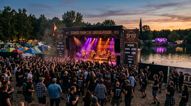 Stoned From The Underground 2027 in Erfurt, Germany – Stoner Doom Psych Festival by the Lake