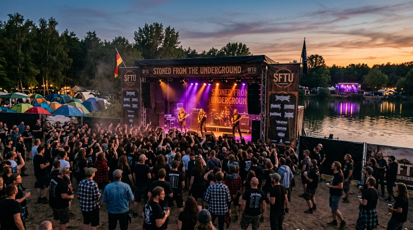 Stoned From The Underground 2027 in Erfurt – Stoner Doom Psych Festival am Alperstedter See