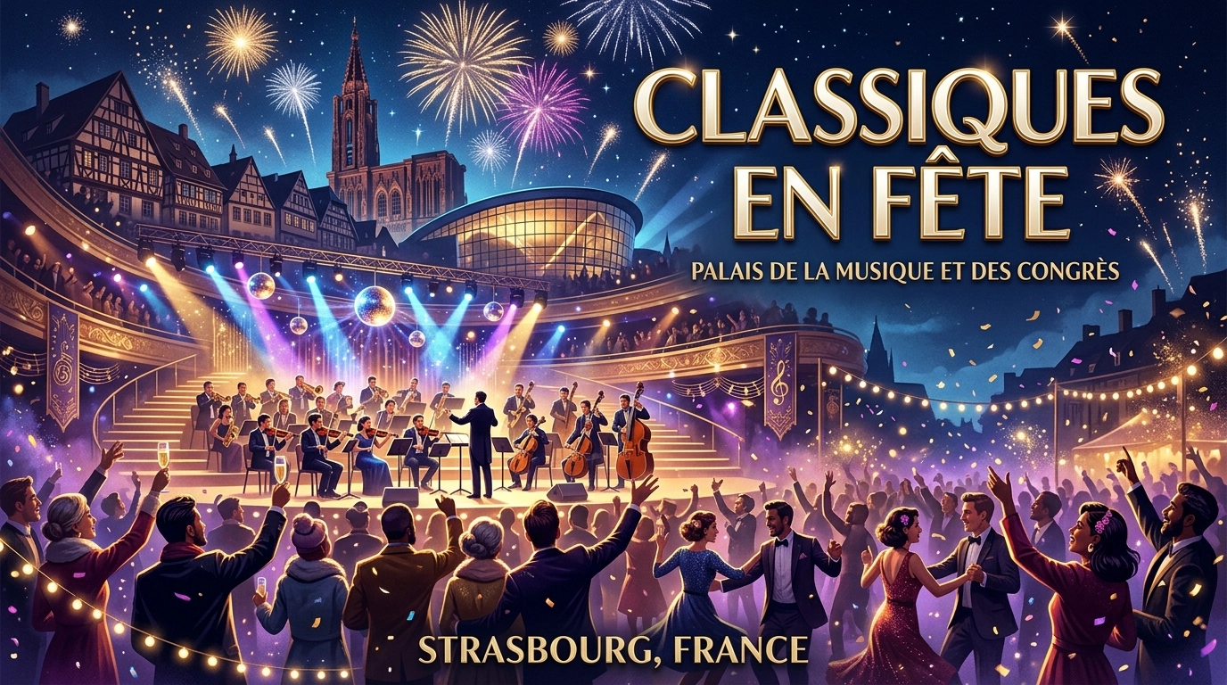 Silvester & Club-Partys in Strasbourg 2026/2027 – Konzerte, Cabaret & Nightlife