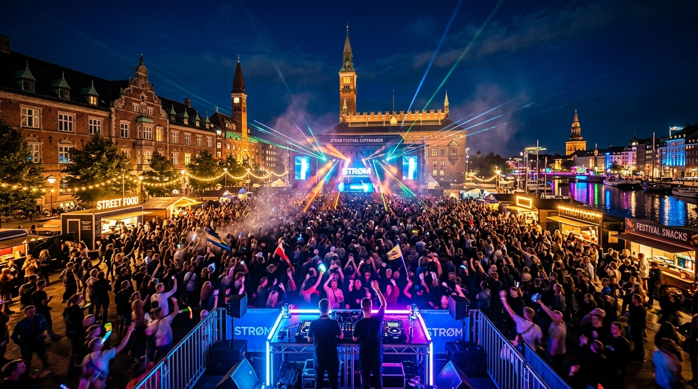 Strøm Festival 2027: Elektronische Musik in Kopenhagen