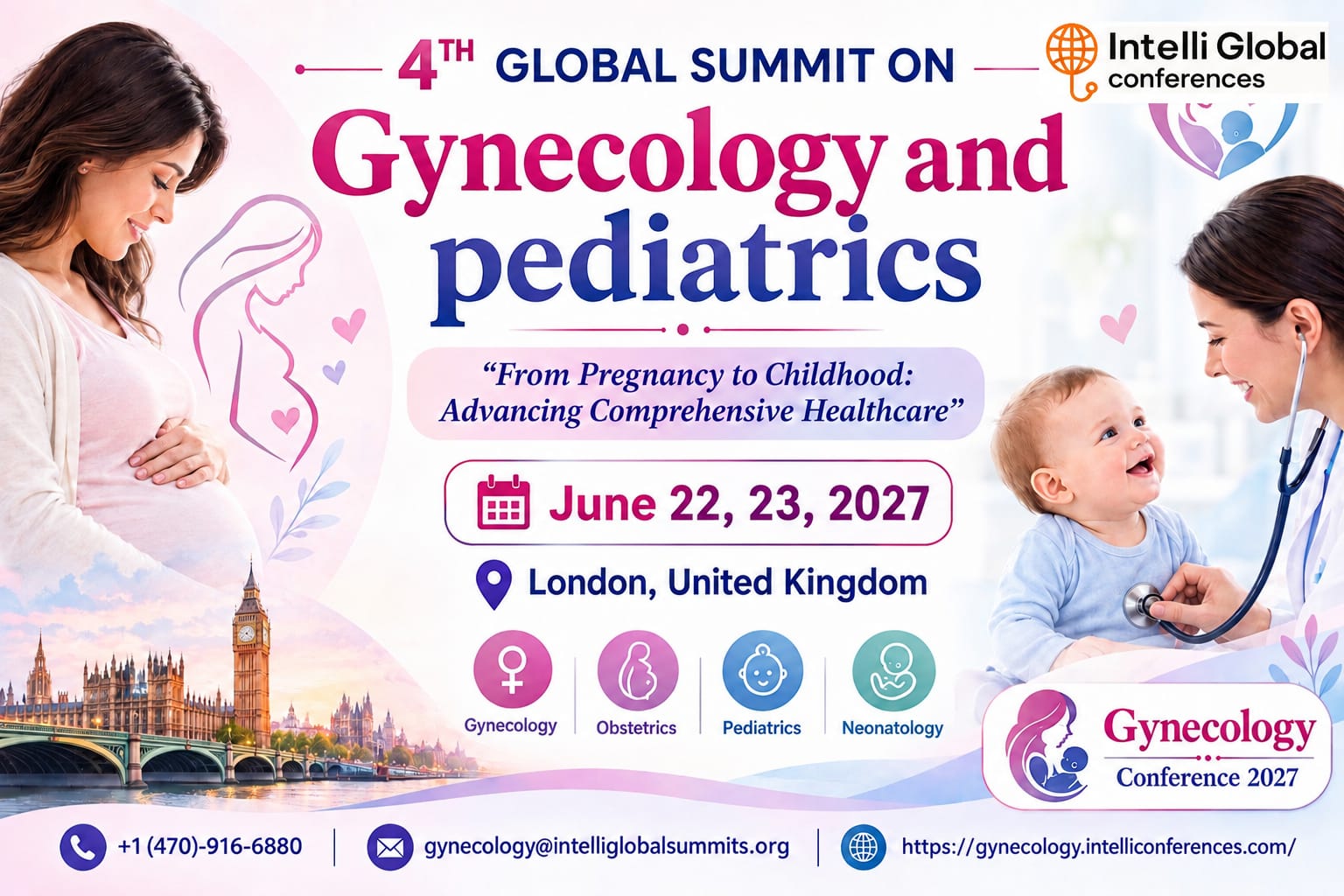 4th Global Summit on Gynecology, Pediatrics & Maternal Health 2027