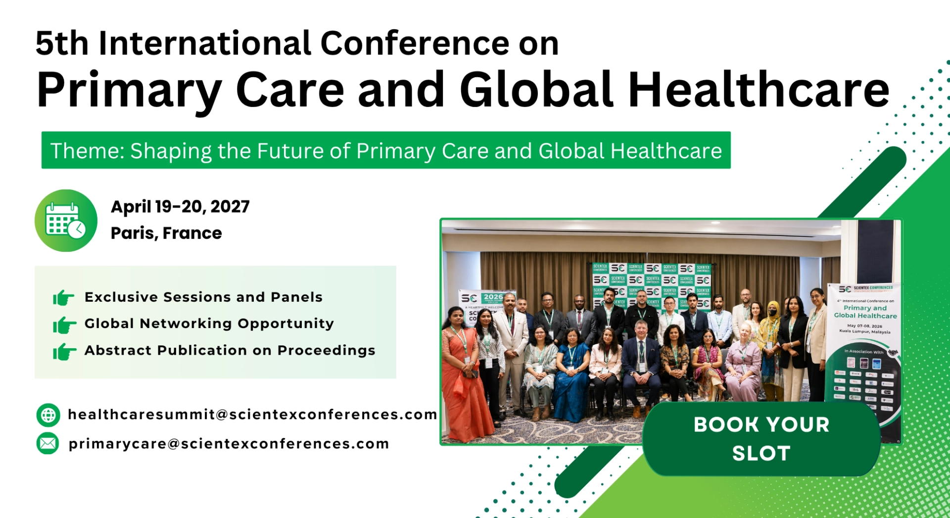5th International Conference on Primary Care and Global Healthcare