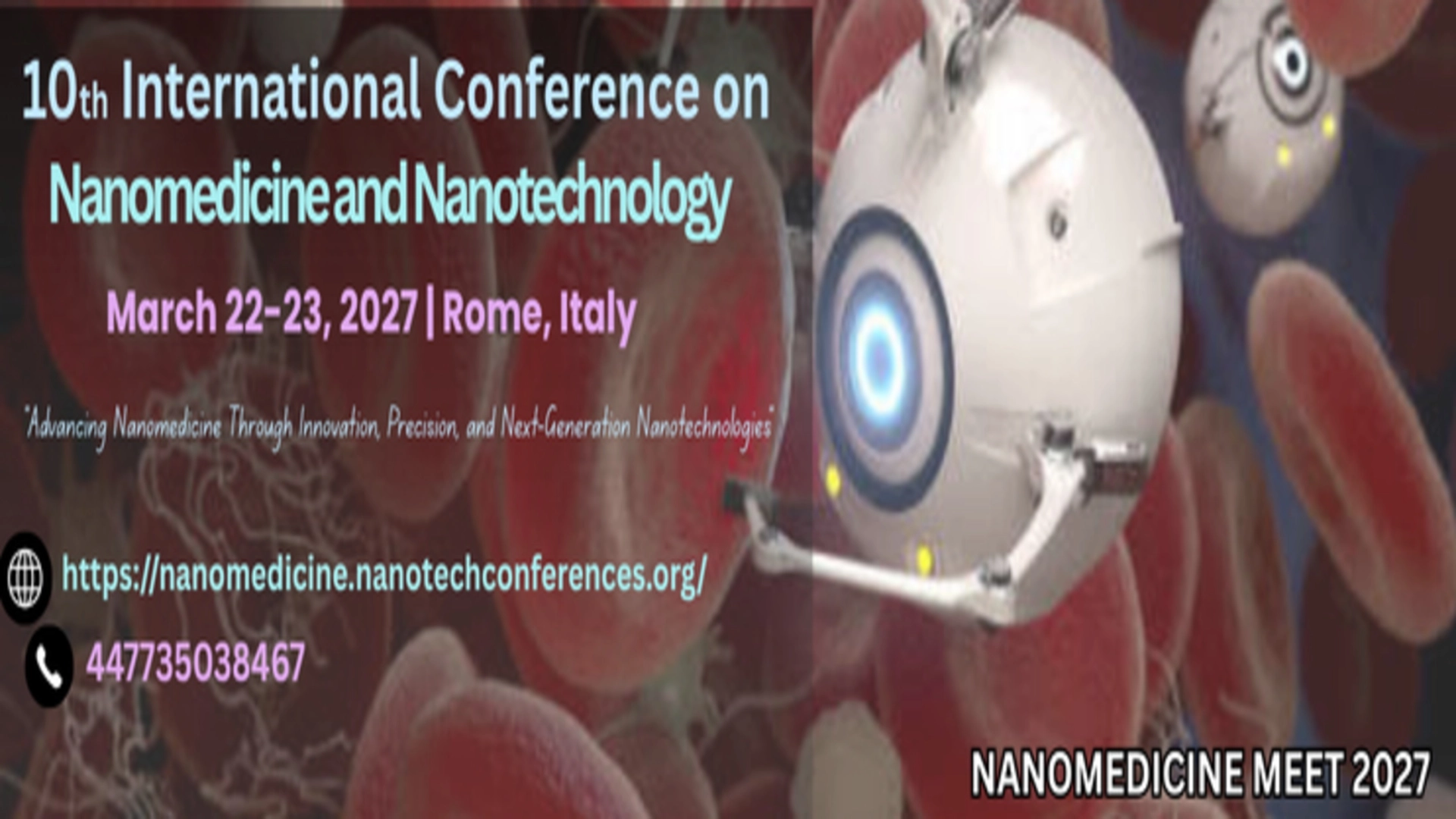 Nanomedicine Meet 2027 in Rom