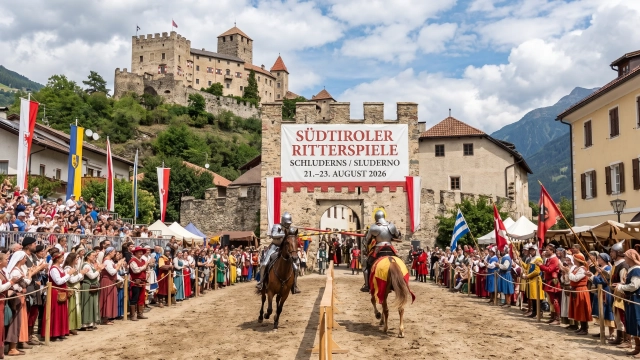 Südtiroler Ritterspiele 2027 – Schluderns, Programm & Tickets