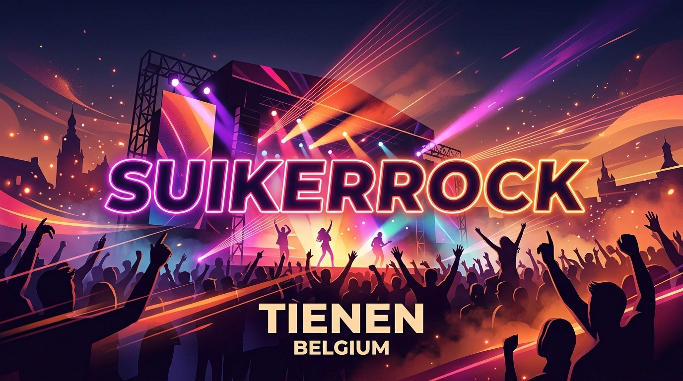 Suikerrock 2027 in Tienen (Belgien) – Pop/Rock Festival Termine & Infos